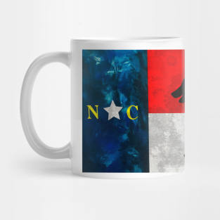 NC Flag German Shepherd Mug